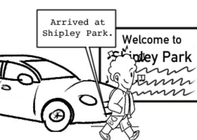 “Starting Route To: Shipley Park” Page Sixteen